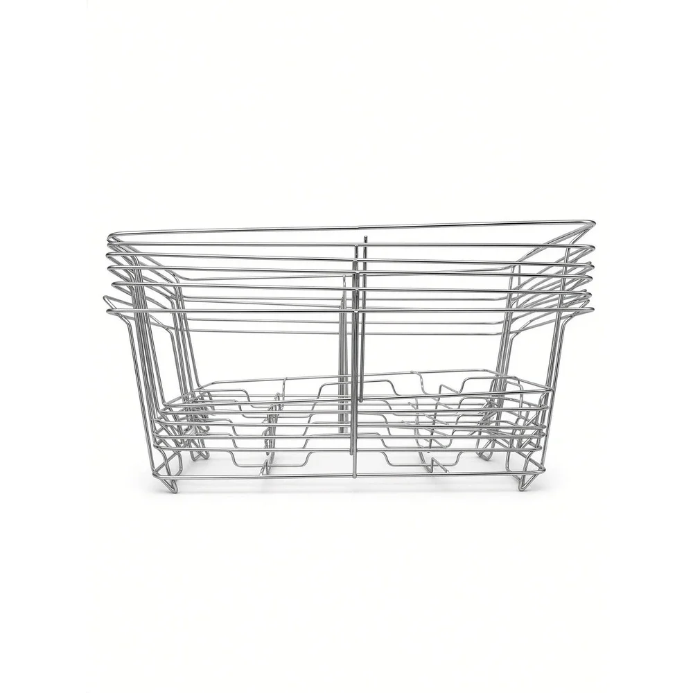 6 Pack Stainless Steel Wire Tray Tea Light Warmers Chafing Dish Stands Buffet